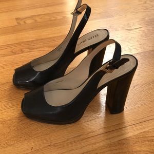 Ellen Tracy black block heels